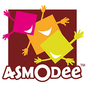 Asmodee Gesellschaftsspiele Logo Hartfelder Marken- und Qualitätsspielzeug Hamburg