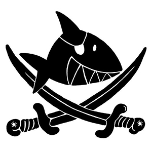 Capt'n Sharky Merchandise Logo Hartfelder Marken- und Qualitätsspielzeug Hamburg