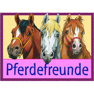 Pferdefreunde Fanartikel Logo Hartfelder Marken- und Qualitätsspielzeug Hamburg